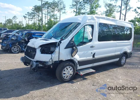 2024 Ford Transit-350 Passenger Van Xl from USA, damaged, VIN 1FDAX2C89RKA86208